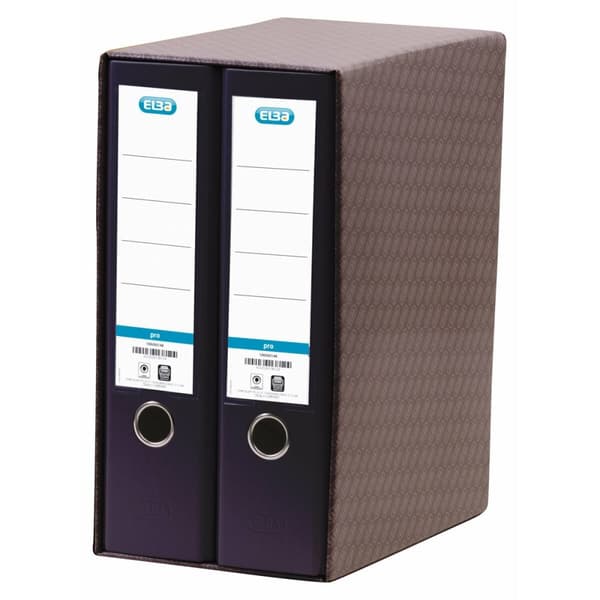 Ringpärm Elba 100580054 Svart A4 (2 antal)