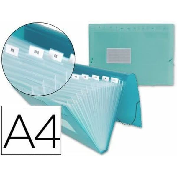 Organiser mappe Liderpapel FU13 Grøn A4