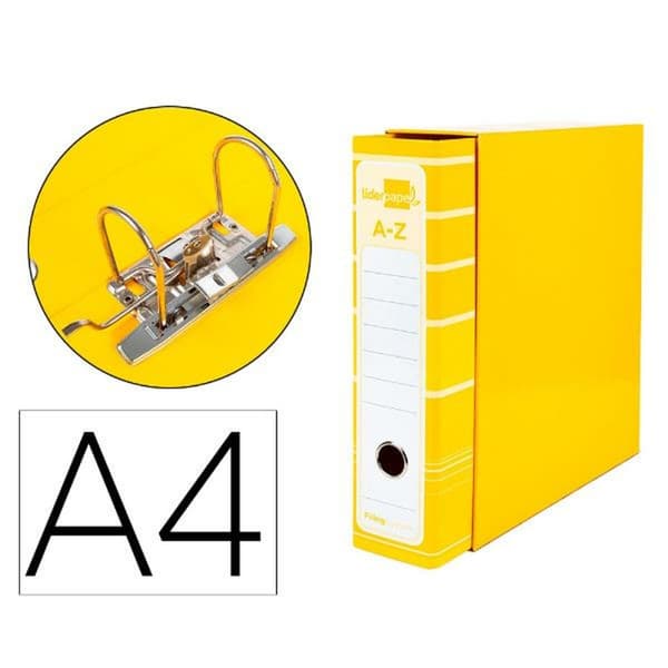 Rengaskansio Liderpapel AZ13 Keltainen A4 (1 osaa)