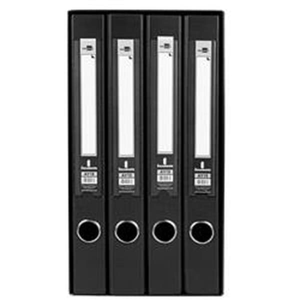 Rengaskansio Liderpapel MD42 Musta Medium 4 osaa