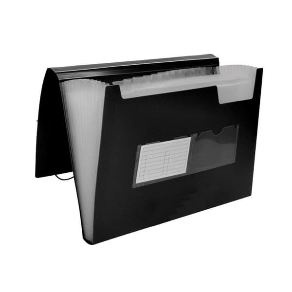 Organiser mappe Liderpapel FU35 Sort A4