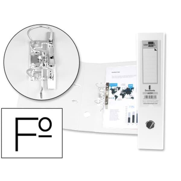 Ringpärm Liderpapel AZ51 Gul