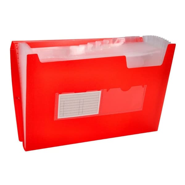 Organiseringsmappe Liderpapel FU11 Rød A4