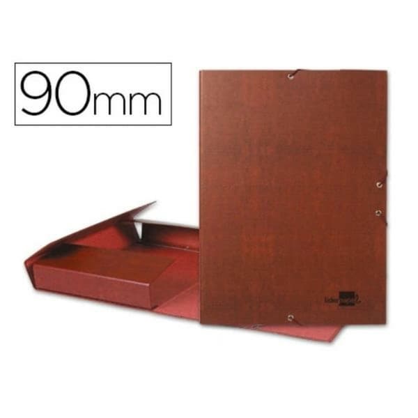 Mappe Liderpapel PY92 Rød A4