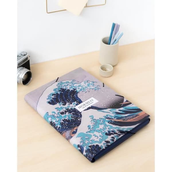 Skolmapp - Hokusai - Kokonote Flikar - Papper - 34 x 25,5 cm - Blandat