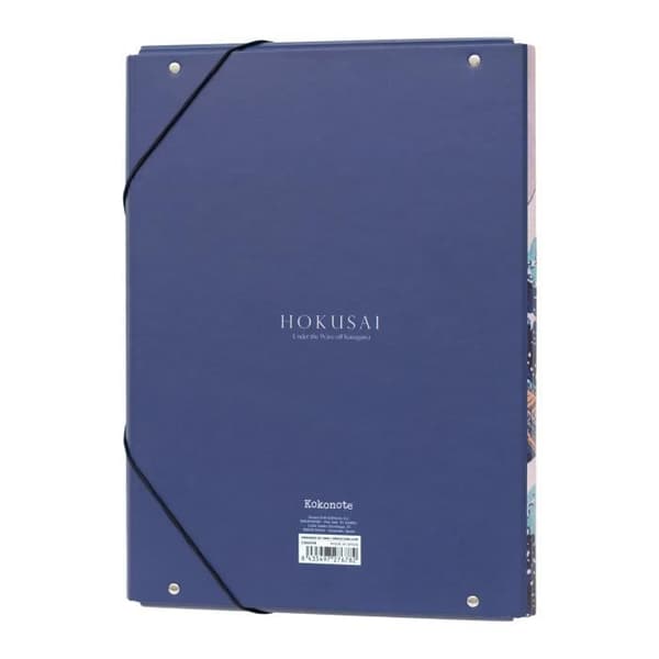 Skolmapp - Hokusai - Kokonote Flikar - Papper - 34 x 25,5 cm - Blandat