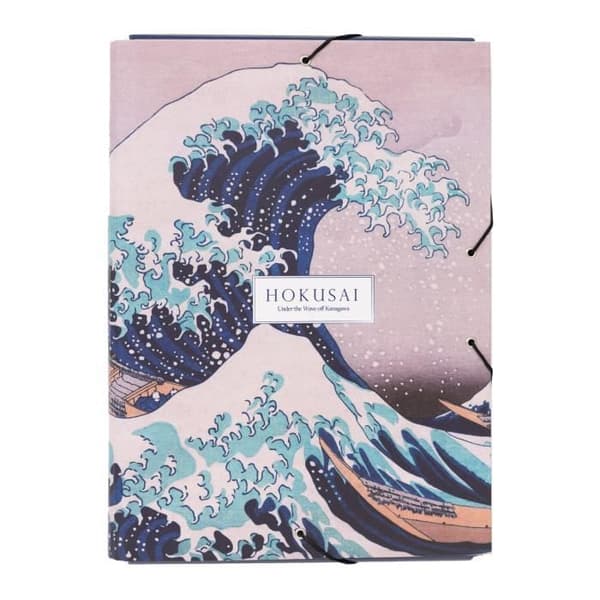 Skolmapp - Hokusai - Kokonote Flikar - Papper - 34 x 25,5 cm - Blandat