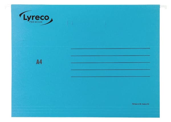Hängmapp LYRECO premium A4 blå 25/fp