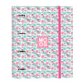 Miniatyrbillede 1 af 2: Ringbind Moos Flores Multifarvet 27 x 32 x 3.5 cm