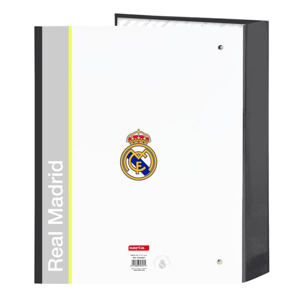 Ringbind Real Madrid C.F. Hvid A4 27 x 33 x 6 cm