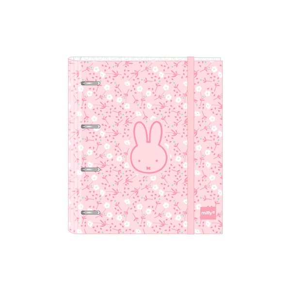 Ringbind Miffy Flores 27 x 32 x 3.5 cm