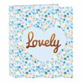 Miniatyrbillede 1 af 2: Ringbind Moos Lovely Blå A4 27 x 33 x 6 cm