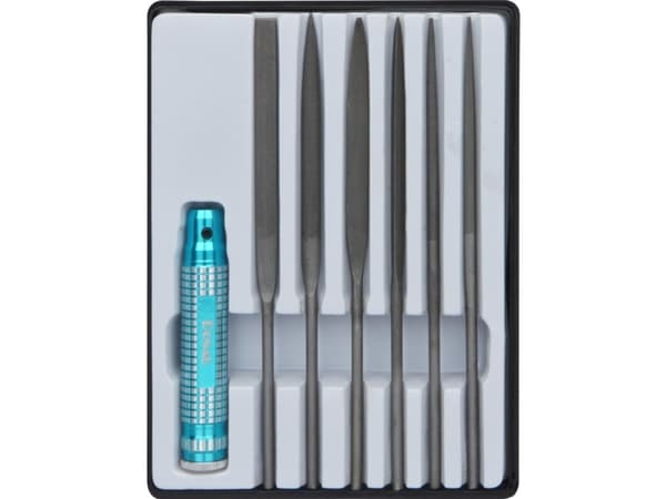 Donau Elektronik Profiline-neulaviilusarja 7-osainen, jossa on metallinen pidike M60 160 mm:n pitimellä