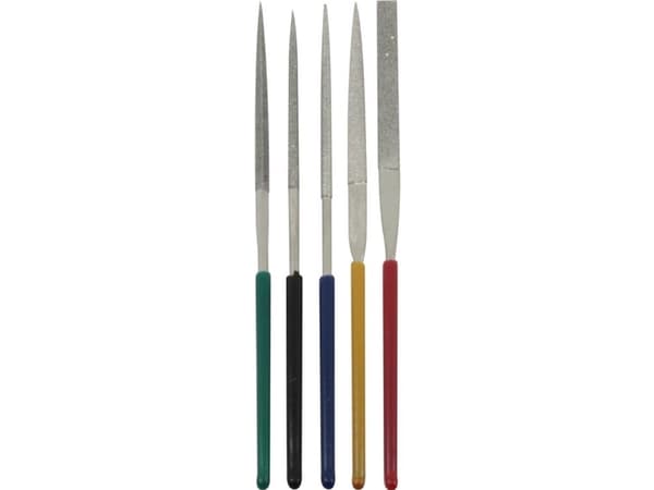 Donau Elektronik M56 Diamant nålefile 5-dele 100 mm 1 stk
