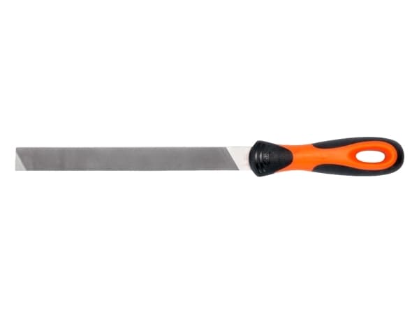 Bahco ERGO 4-144-08-2-2, Fil, Flate mapper, Mellom grov og 2. kutt, Black,Orange, Ergonomisk, Grep som ikke glir, 20 cm