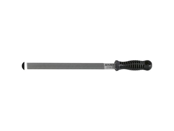 HAZET 2119-8, Fil, Flate mapper, 1. kutt, Plast, Sort, 162 g