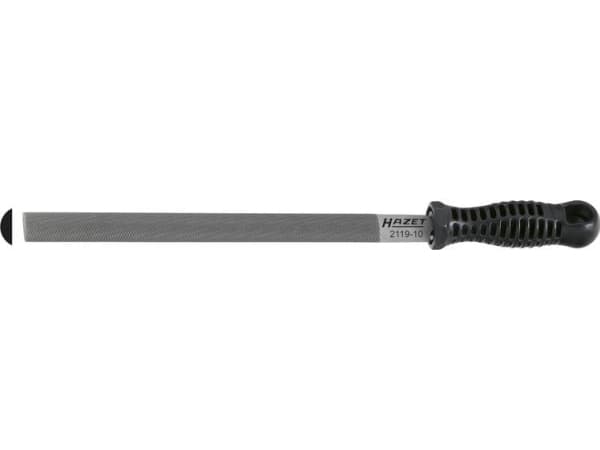 HAZET 2119-8, Fil, Flate mapper, 1. kutt, Plast, Sort, 162 g