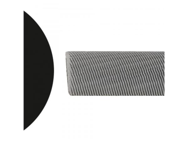 HAZET 2119-8, Fil, Flate mapper, 1. kutt, Plast, Sort, 162 g
