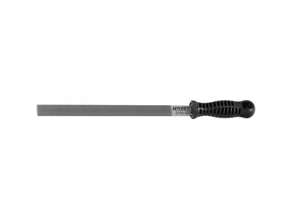 HAZET 2119-8, Fil, Flate mapper, 1. kutt, Plast, Sort, 162 g