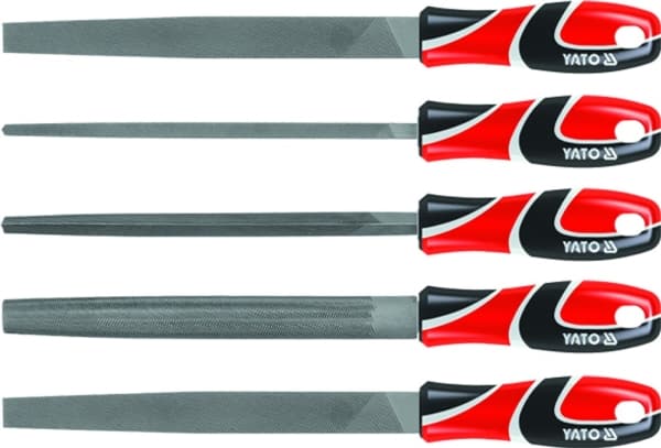 Yato YT-6238, Viilapakkaus, Hiiliteräs, 25 cm, 1,65 kg