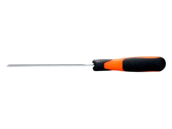 Bahco ERGO 4-138-06-1-2, Fil, Flate mapper, Mellom grov og 2. kutt, Plast, Sort, Oransje, Ergonomisk, Grep som ikke glir
