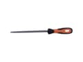 Pikkukuva 5 / 5: Bahco ERGO 4-187-05-2-2, Viila, Kolmioviila, Hienoleikkaus, Musta, Oranssi, 12,5 cm, 6 mm