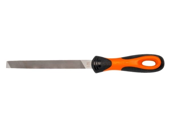 Bahco 1-143-08-1-2, Viila, Litteä kansio, Keskikarkea pinta, Musta, Punainen, 20 cm, 140 g