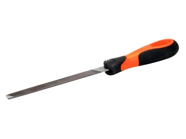 Bahco 1-143-08-1-2, Viila, Litteä kansio, Keskikarkea pinta, Musta, Punainen, 20 cm, 140 g