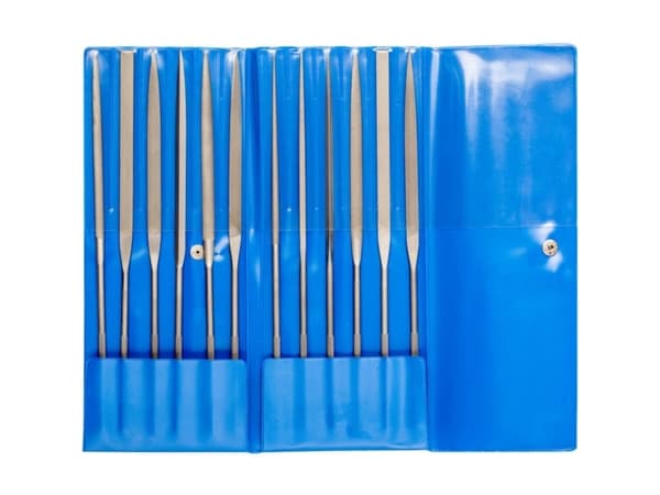 PFERD 12316102 CORRADI nålfilssats schweizisk typ 0 i PVC-rullpåse 200 mm 1 st