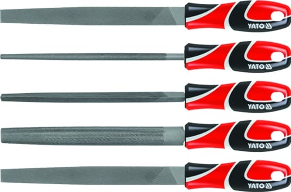Yato YT-6239, Viilapakkaus, Hiiliteräs, 25 cm, 1,6 kg