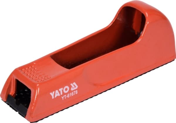 Yato YT-61678, Raspi, Litteä kansio, Alumiini, Laminaatti, Kirjometalli, Terästä, Puu, Terästä, Punainen, 14 cm