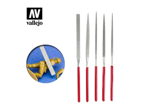 Vallejo Modeling Diamond Neulaviilat 5 kpl Vallejo universal