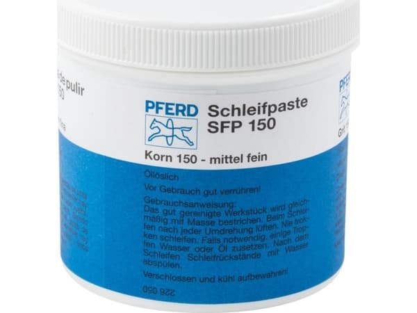 PFERD 44220150, Slipepasta, Aluminium, Stål, Titan, Blå, Hvit, 330 g, 78 mm, 78 mm