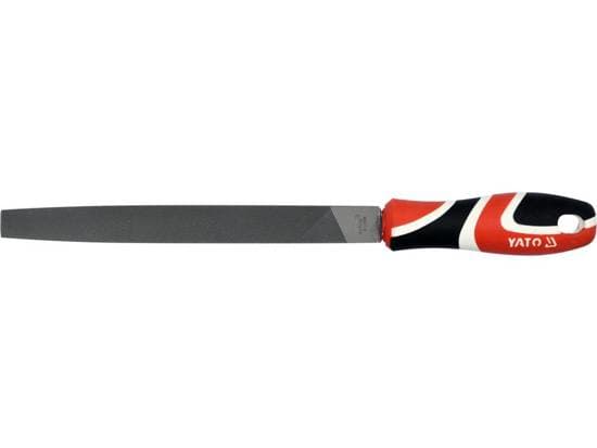 Yato YT-62229, Viila, Litteä kansio, Metalli, Hiiliteräs, Polypropeeni, Musta, Punainen, Valkoinen