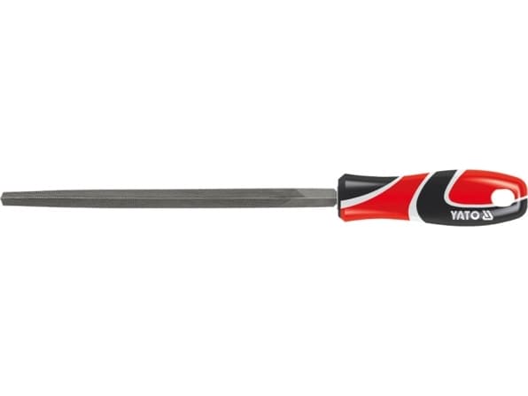 Yato kolmion muotoinen puoliksi sileä metalliviila 250mm YT-6230 YT-6230
