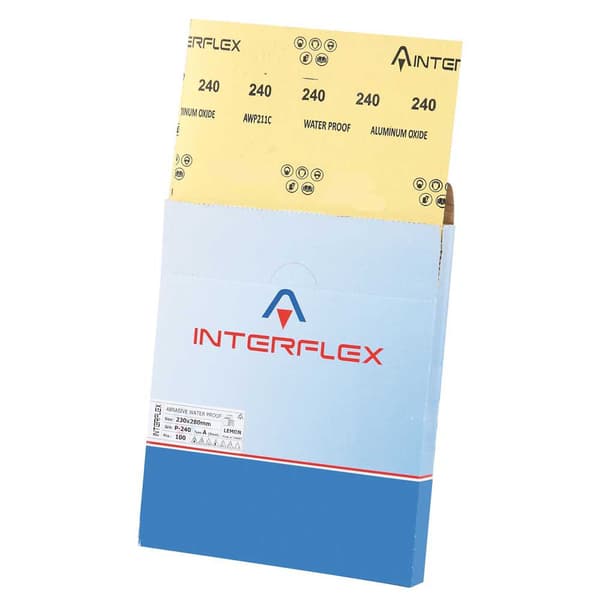 Inter Abrasive Slipande Tygark Ac411jfe.80 50 Enheter Brun