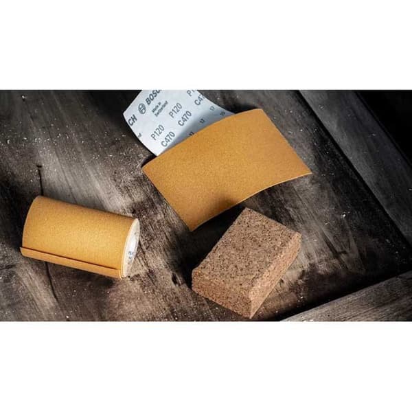 Bosch Professional Sandpappersrulle Expert C470 115 Mmx50 M G100 Guld