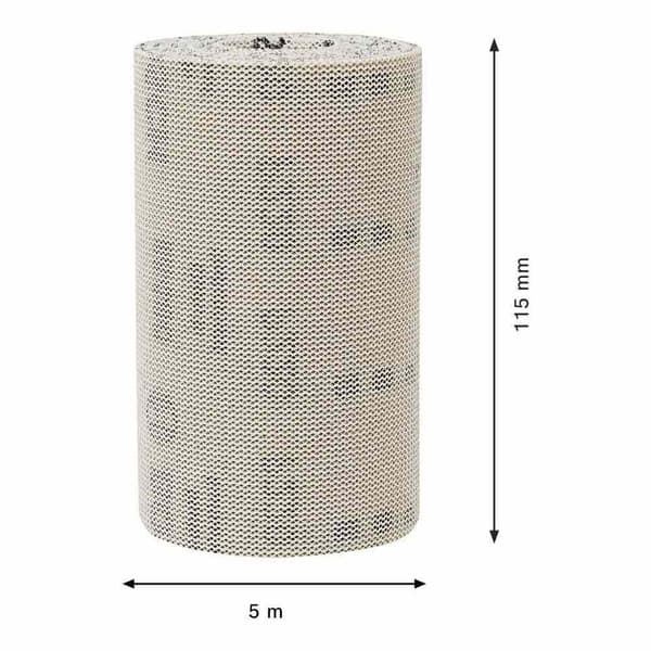 Bosch Professional Slipad Nätrulle Expert M480 115 Mmx5m G220 Beige