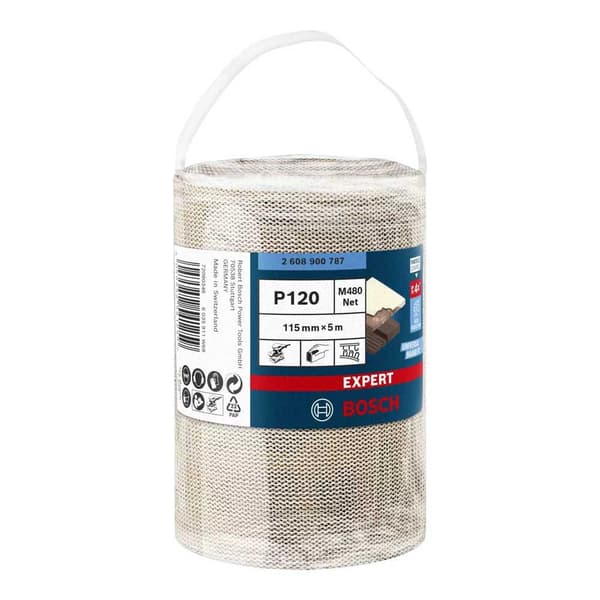 Bosch Professional Slipad Nätrulle Expert M480 115 Mmx5m G120 Beige
