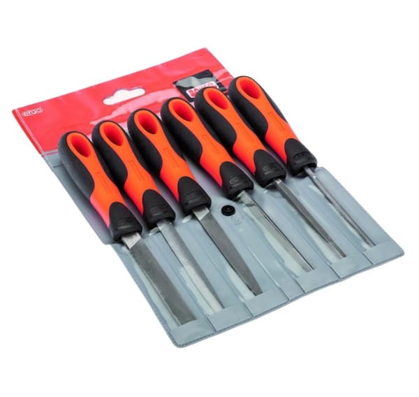 Engineering file set 4"/100mm 6 pcs