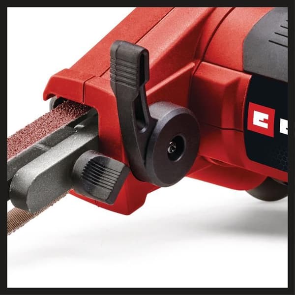 Einhell Bänkfil TC-BF 500 E (500 W, hastighet upp till 1 700 m/min, med set av 6 slipband)