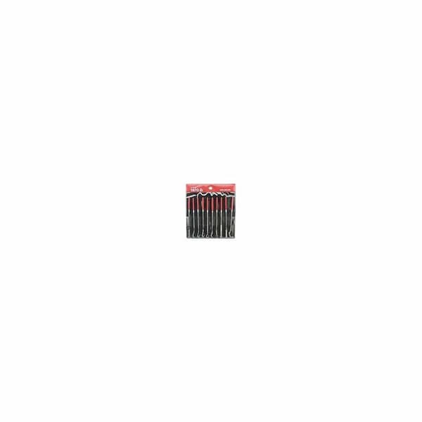 Yato elfil - YT-6145 - Set med 10 nålar med diamanter 3 x 140 x 25 mm