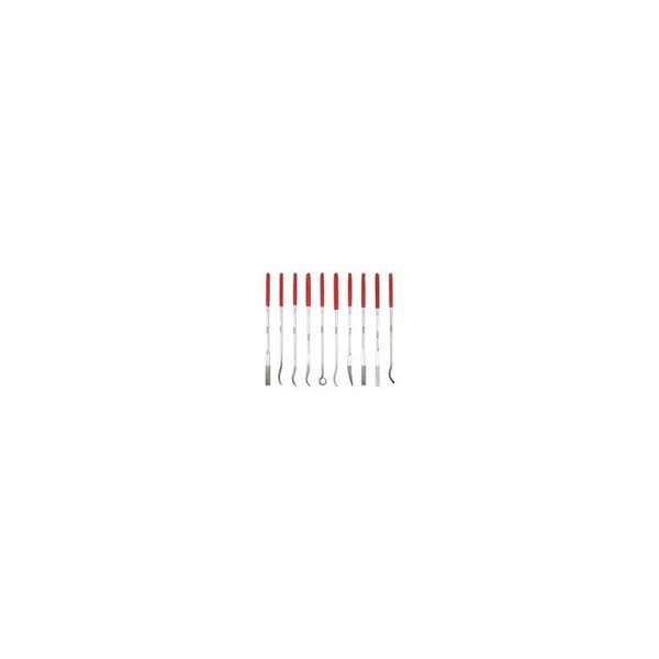 Yato elfil - YT-6145 - Set med 10 nålar med diamanter 3 x 140 x 25 mm
