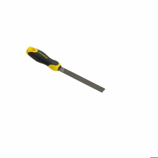 Stanley Stanley Halvmjuk platt fil Längd 150 Mm