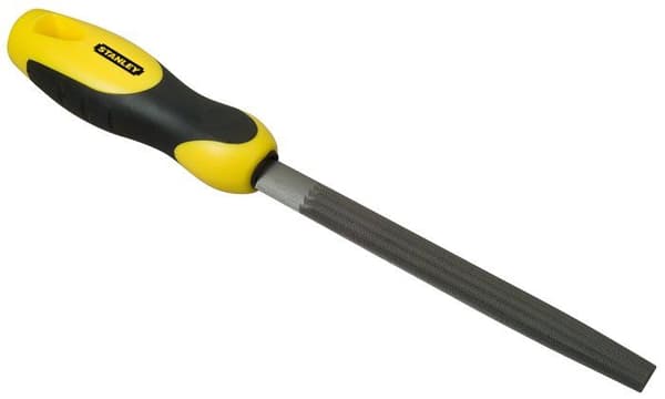Stanley Fil Halvrund Halvmjuk Stanley Längd 150 Mm