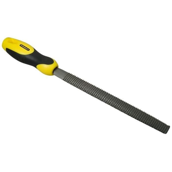 Medium halvrunda rivjärn med tvåmaterialshandtag STANLEY - 0-22-471 - Skär 200 mm