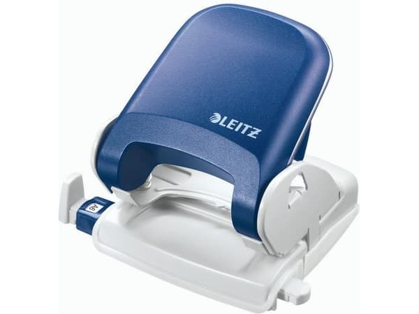 Leitz - Hullstanser - 25 ark / 2.5 mm - plast, metall - blå