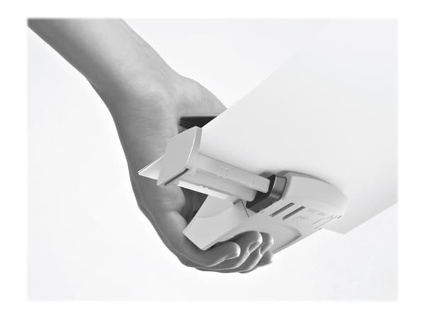 Hulapparat Leitz Mini WOW 2-huls hvid til 10 ark