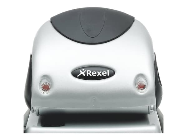 Rexel P225 - Hålslag - 25 ark - metall - svart/silver