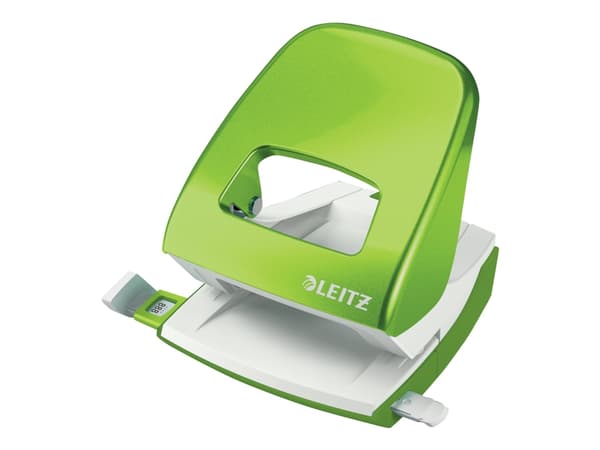 Leitz NeXXt WOW - Hullstanser - 30 ark / 3 mm - metall - grønn